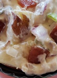 Bacon Blue Cheese Potato Salad Recipe