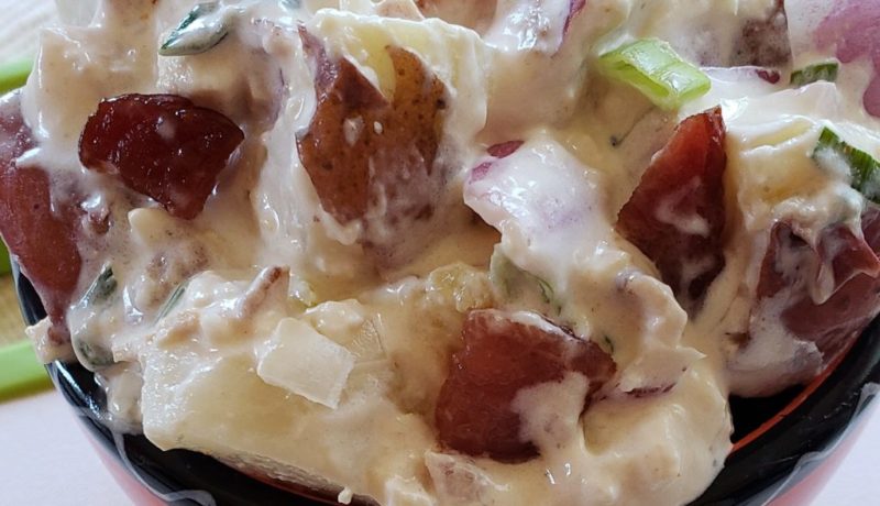 Bacon Blue Cheese Potato Salad Recipe